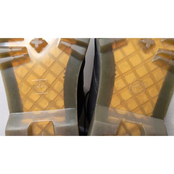 Dr Martens Luana black matte lace up combat boots - Picture 9 of 11